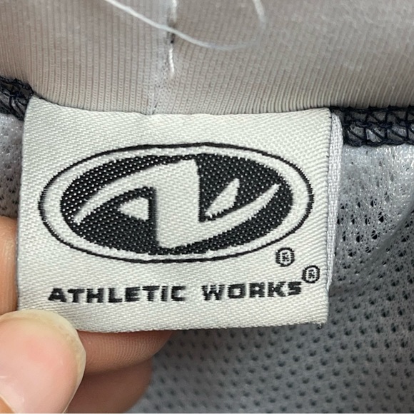 Vintage Athletic Works, Lined Track Pants. Size Large. Navy Blue. Excellent cond - Picture 2 of 7